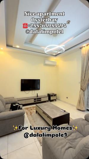 Apartment ya vyumba viwili inapangishwa Oysterbay, Dar Es Salaam