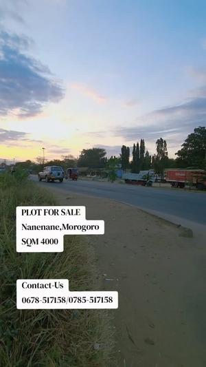 Commercial Plots for Sale in Nanenane, Area Six, Dodoma (4000 sqm) Commercial Plots for Sale in Nanenane, Area Six, Dodoma (4000 sqm)