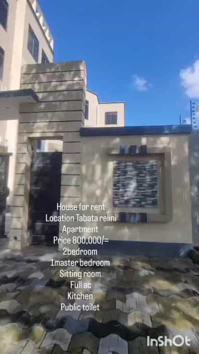 Apartment ya vyumba viwili inapangishwa Tabata Relini, Dar Es Salaam