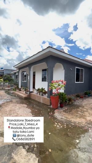 Nyumba ya vyumba vitatu inapangishwa Madale, Dar Es Salaam Nyumba ya vyumba vitatu inapangishwa Madale, Dar Es Salaam