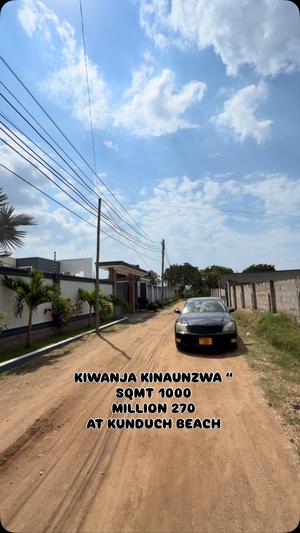 Kiwanja kinauzwa Kunduchi Beach, Dar Es Salaam sqm 1000 Kiwanja kinauzwa Kunduchi Beach, Dar Es Salaam sqm 1000