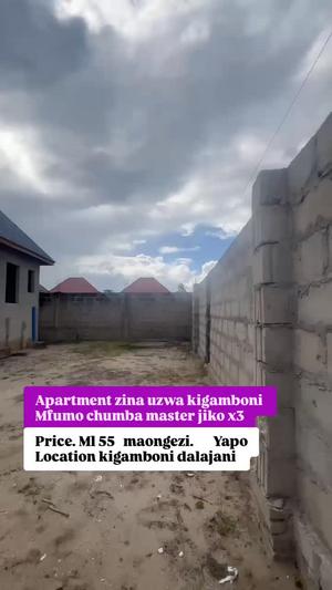 Nyumba ya vyumba vitatu inauzwa Kigamboni Dalajani, Dar Es Salaam (400 sqm) Nyumba ya vyumba vitatu inauzwa Kigamboni Dalajani, Dar Es Salaam (400 sqm)