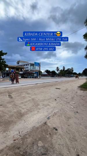 Kiwanja kinauzwa Kibada, Dar Es Salaam sqm 500