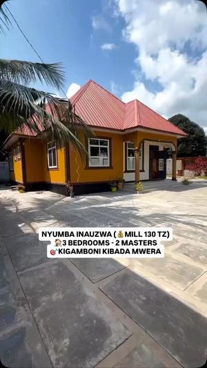 Nyumba ya vyumba vitatu inauzwa Kibada (Mwera), Dar Es Salaam (530 sqm) Nyumba ya vyumba vitatu inauzwa Kibada (Mwera), Dar Es Salaam (530 sqm)