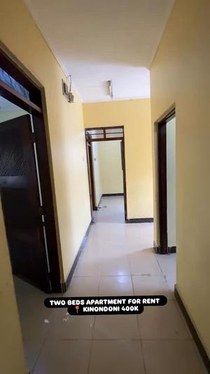 Apartment ya vyumba viwili inapangishwa Kinondoni, Dar Es Salaam