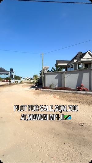 Kiwanja kinauzwa Bweni Mpiji, Tanga (700 sqm)