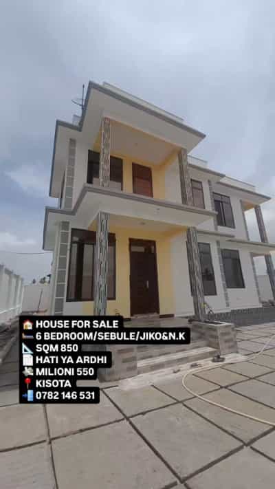 Nyumba ya vyumba 6 inauzwa KISOTA, Dar Es Salaam (850 sqm)