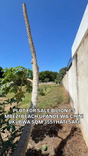 Plot for sale in Mbezi Beach Kwa Mwamnyange, Dar Es Salaam sqm 3551 Plot for sale in Mbezi Beach Kwa Mwamnyange, Dar Es Salaam sqm 3551