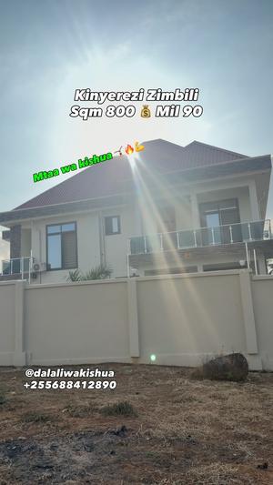 Residential Plot for Sale in Kinyerezi Zimbili, Dar Es Salaam (800 sqm)