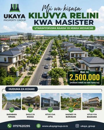 Kiwanja kinauzwa Kiluvya, Pwani