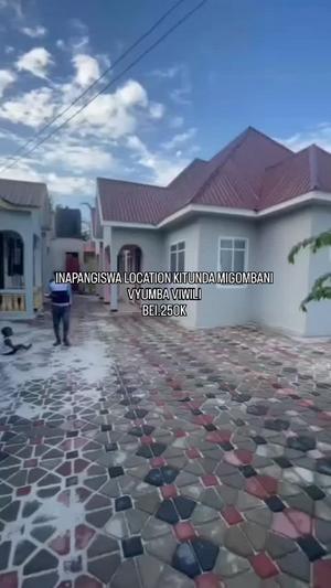 Nyumba ya vyumba viwili inapangishwa Kitunda Migombani, Dar Es Salaam