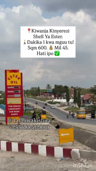 Plot for sale in Kinyerezi, Dar Es Salaam