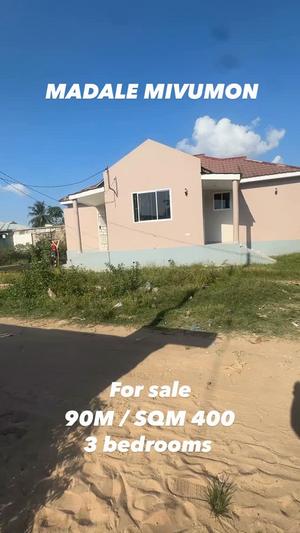 3 Bedrooms House for Sale in Madale Mivumon, Dar Es Salaam (400 sqm)