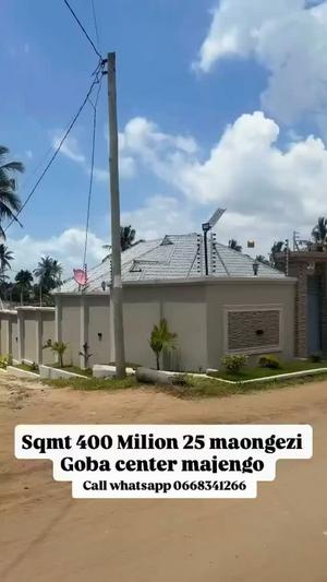 Kiwanja kinauzwa Goba Center, Dar Es Salaam (400 sqm)