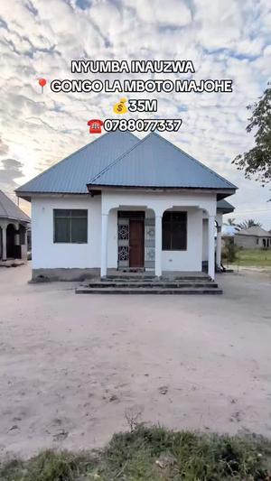 Nyumba ya vyumba vitatu inauzwa Gongolamboto Majohe, Dar Es Salaam