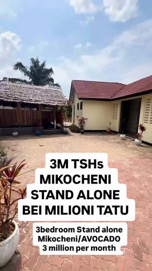 3 Bedrooms House for Rent in Mikocheni, Dar Es Salaam 3 Bedrooms House for Rent in Mikocheni, Dar Es Salaam