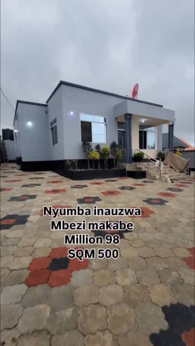 Nyumba ya vyumba vitatu inauzwa Mbezi, Dar Es Salaam