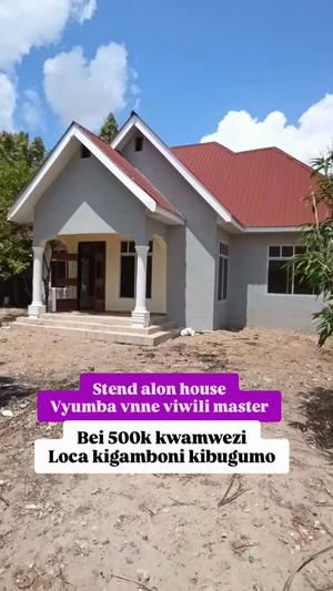 Nyumba ya vyumba vinne inapangishwa Kigamboni Kibugumo, Dar Es Salaam