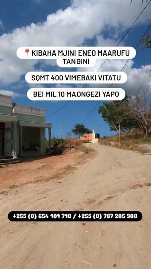 Residential Plots for Sale in Kibaha Maili Moja Tangi La Maji, Pwani (400 sqm) Residential Plots for Sale in Kibaha Maili Moja Tangi La Maji, Pwani (400 sqm)