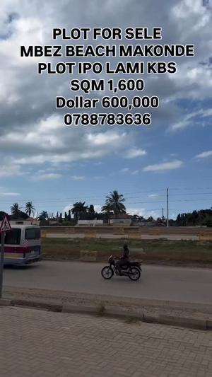 Kiwanja kinauzwa Mbezi Beach Makonde, Dar Es Salaam sqm 1600 Kiwanja kinauzwa Mbezi Beach Makonde, Dar Es Salaam sqm 1600