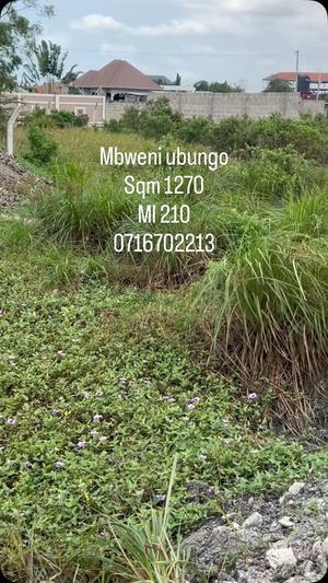 Residential Plot for Sale in Mbweni Ubungo, Dar Es Salaam (1270 sqm) Residential Plot for Sale in Mbweni Ubungo, Dar Es Salaam (1270 sqm)
