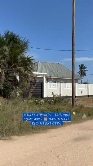 Residential Plot for Sale in Kigamboni β Geza, Dar Es Salaam (832 sqm) Residential Plot for Sale in Kigamboni β Geza, Dar Es Salaam (832 sqm)