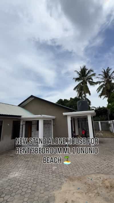 Nyumba ya vyumba vitatu inapangishwa Ununio Beach, Dar Es Salaam Nyumba ya vyumba vitatu inapangishwa Ununio Beach, Dar Es Salaam
