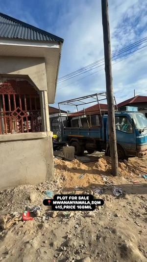 Kiwanja kinauzwa Mwananyamala, Dar Es Salaam sqm 415