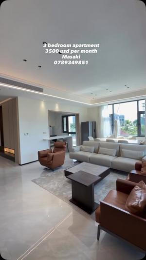 3 Bedrooms Furnished Apartment for Rent in Masaki, Dar Es Salaam