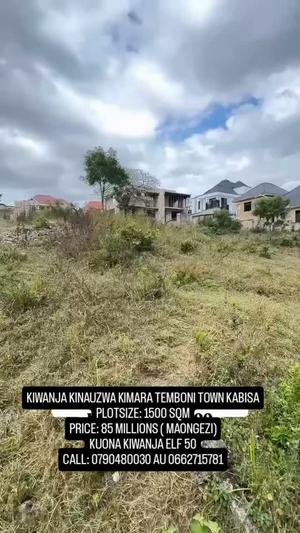 Residential Plot for Sale in Kimara Temboni, Dar Es Salaam (1500 sqm)