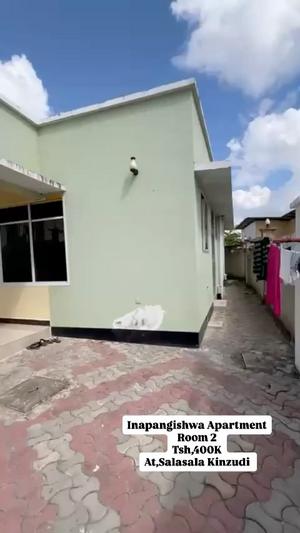 Nyumba ya vyumba viwili inapangishwa Salasala Kinzudi, Dar Es Salaam