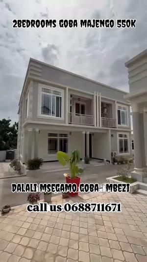 Nyumba ya vyumba viwili inapangishwa Goba Majengo, Dar Es Salaam Nyumba ya vyumba viwili inapangishwa Goba Majengo, Dar Es Salaam