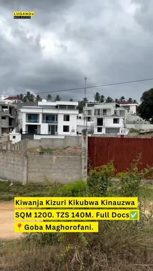 Residential Plot for Sale in Goba Maghorofani, Dar Es Salaam (1200 sqm) Residential Plot for Sale in Goba Maghorofani, Dar Es Salaam (1200 sqm)