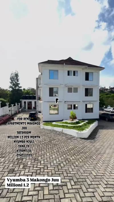 3 Bedrooms House/Apartment for Rent in Makongo, Dar Es Salaam