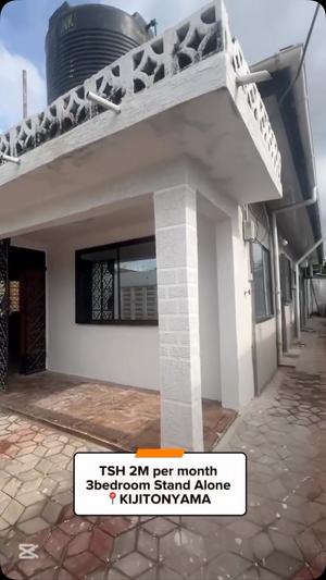 Nyumba ya vyumba vitatu inapangishwa Kijitonyama, Dar Es Salaam Nyumba ya vyumba vitatu inapangishwa Kijitonyama, Dar Es Salaam