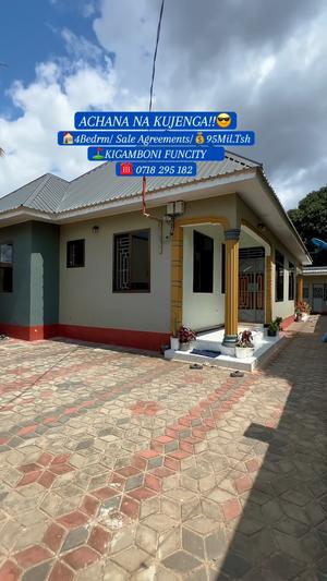 2 Bedrooms House for Sale in Kigamboni Funcity, Dar Es Salaam (400 sqm)